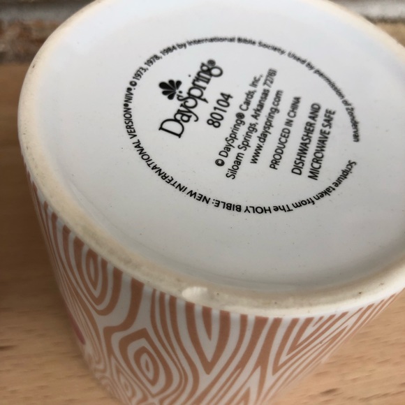 New Mommy & New Daddy Set 2 Coffee Mugs With Psalm 3:5 Bible Verse DaySpring - Picture 10 of 11